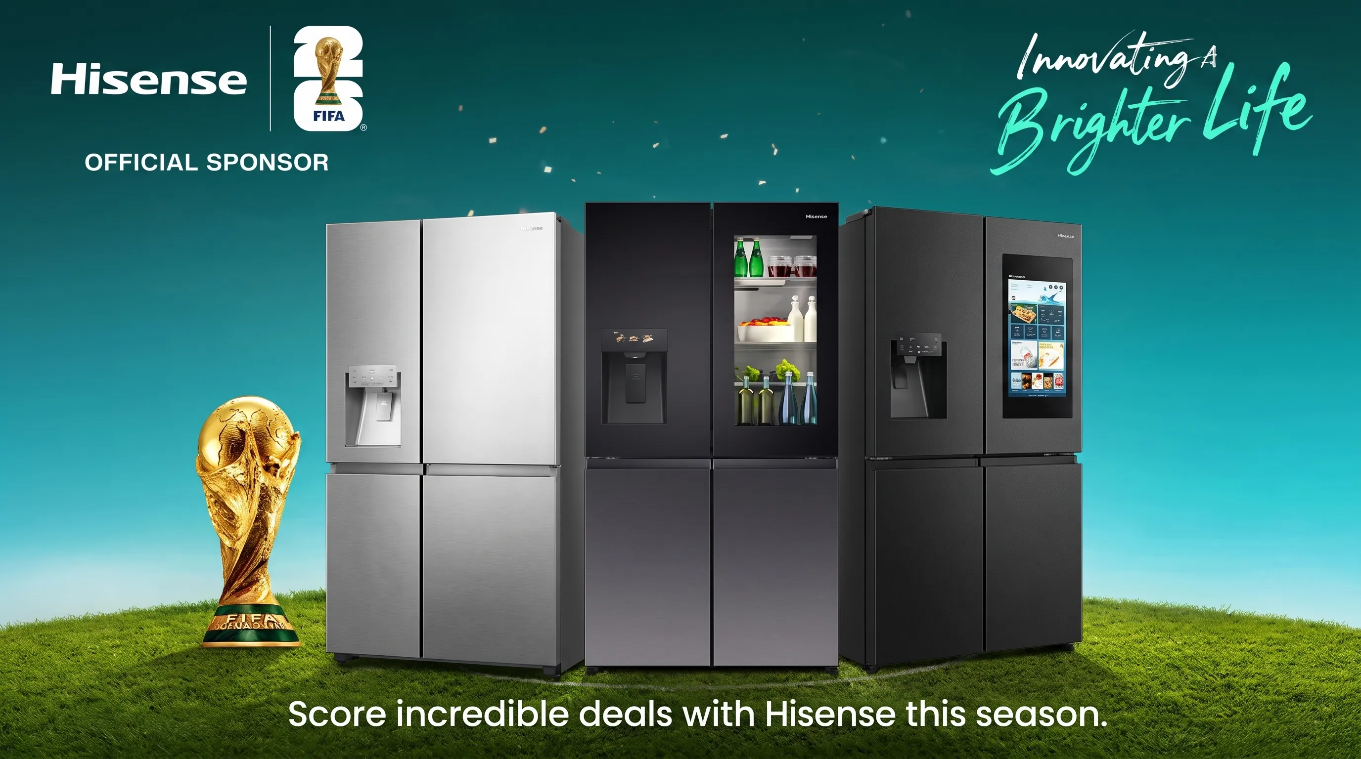 Hisense Brings Smarter Home Experiences to Families During the FIFA World Cup 2026™