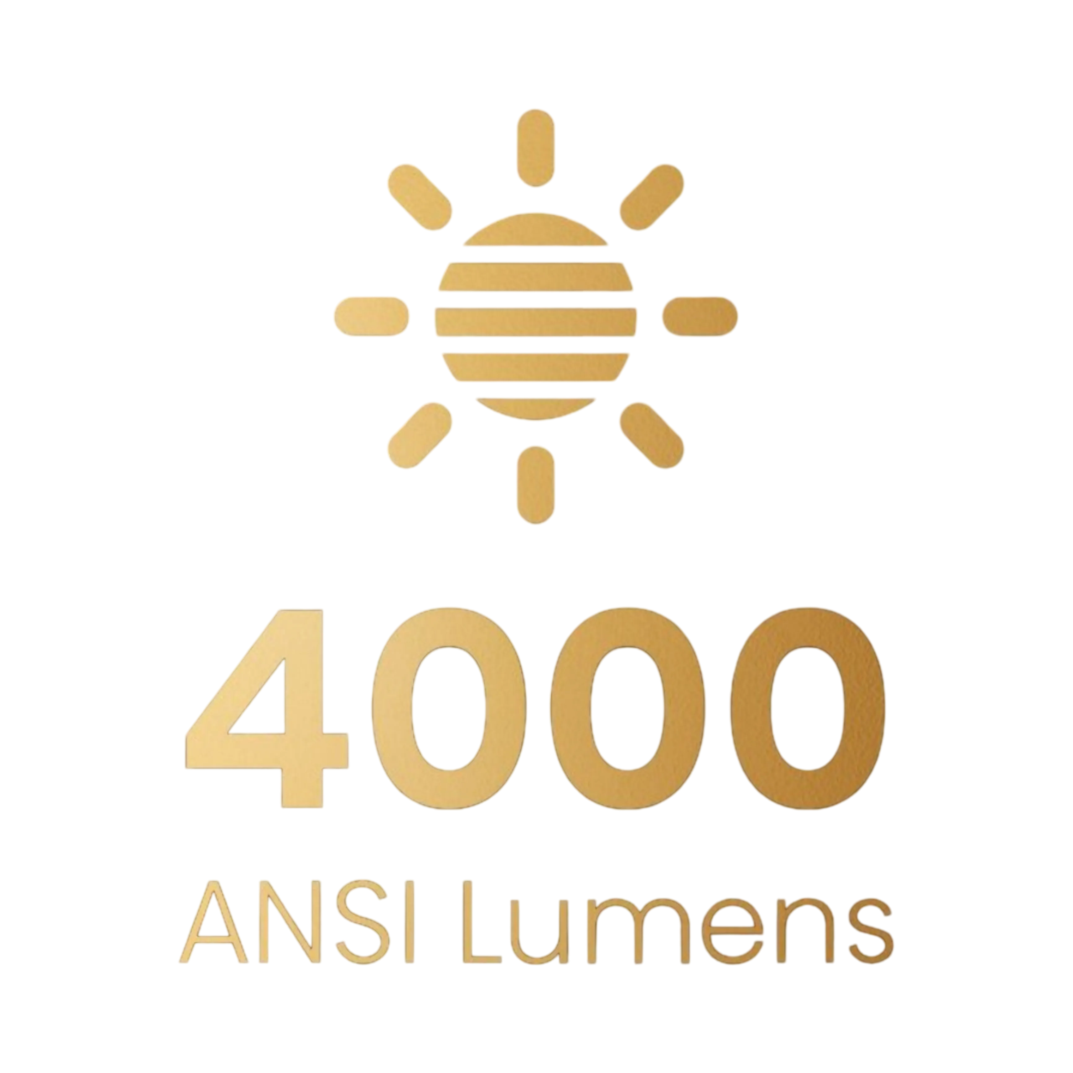 4000 ANSI Lumens