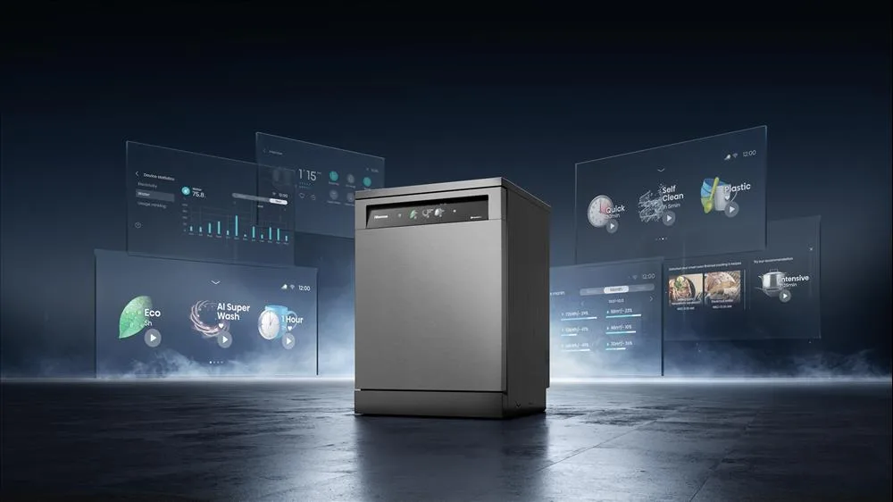 Hisense Brings Intelligent Cleaning to Modern Homes with Its AI-Powered S7 Dishwasher